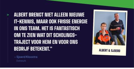 Succesverhaal uit het Hacklab-scholingstraject in Noordoost-Fryslân!